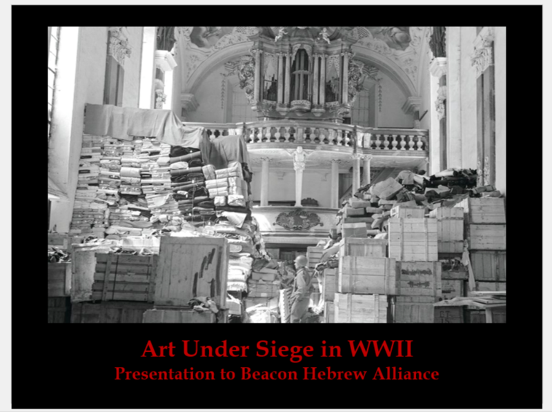 Banner Image for Art Under Siege During WW2: A 5-Part Adult Learning Series on Zoom